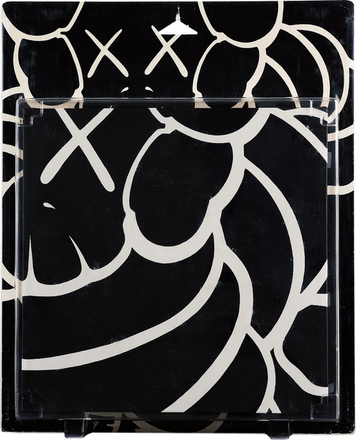 KAWS, ‘UNTITLED (CHUM), PACKAGE PAINTING SERIES (SM18)’, 2000, Painting, Acrylic on canvas in blister package with printed card, Phillips