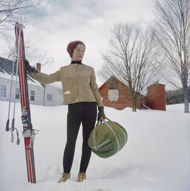 Slim Aarons, ‘Skiing In Stowe’, 1962, IFAC Arts