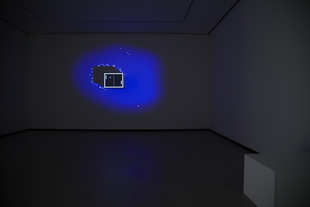 Hanna Haaslahti, We are Ping, They are Pong, 2013, generative video installation Hanna Haaslahti, We are Ping, They are Pong, 2013, generative video installation