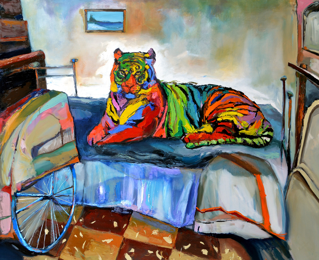 Frank David Valdés, ‘Room 35’, 2018, Painting, Oil on canvas, ArteMorfosis - Cuban Art Platform