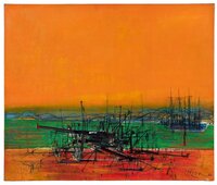 Paysage, bord de mer