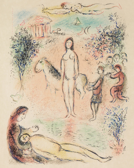 Marc Chagall, ‘Frontispiece, Second Volume (M.788, L'Odyssée)’, 1974, Martin Lawrence Galleries