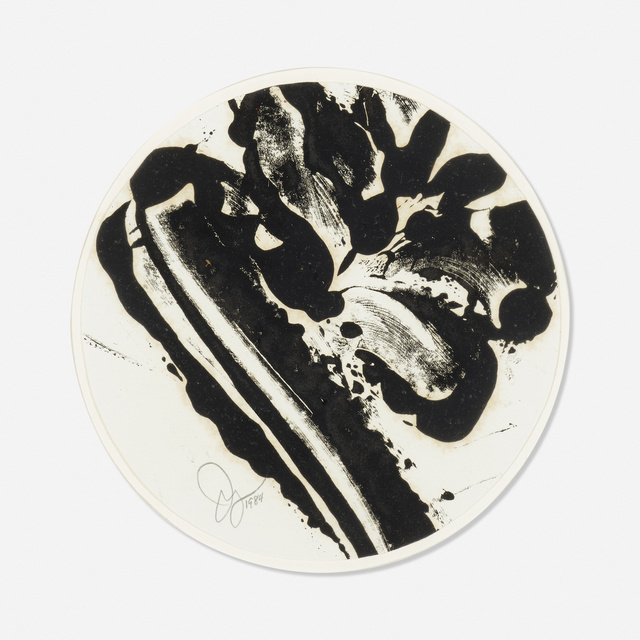 Jack Youngerman, ‘Untitled’, 1984, Painting, Oil monotype on paper, Rago/Wright