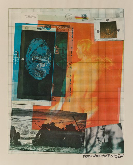 Robert Rauschenberg, ‘Paris Review’, 1965, Heritage Auctions