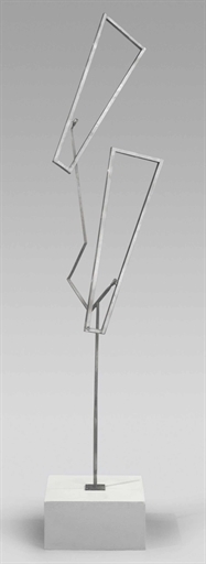 George Rickey, ‘Open Trapezoids Eccentric One Up One Down III’, 1981-1987, Christie's