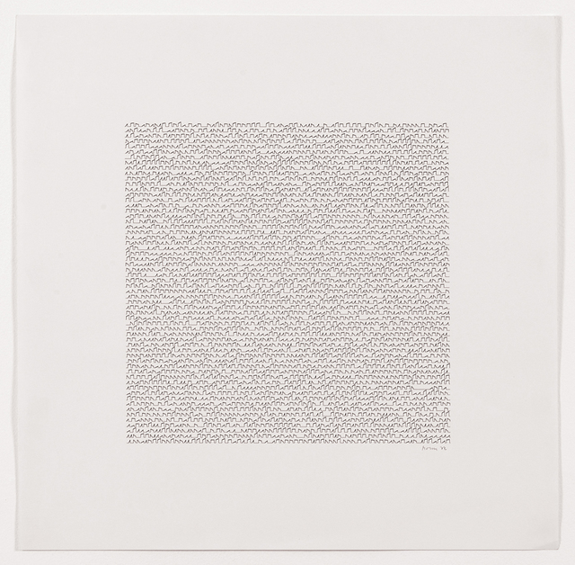 Manfred Mohr, ‘P-122d’, 1972, bitforms gallery