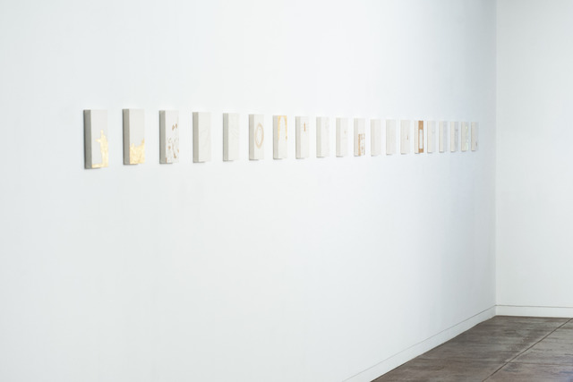 Kate Abercrombie, ‘Twenty Great American Films’, 2011-2012, Painting, 23-karat gold on silk, Fleisher/Ollman