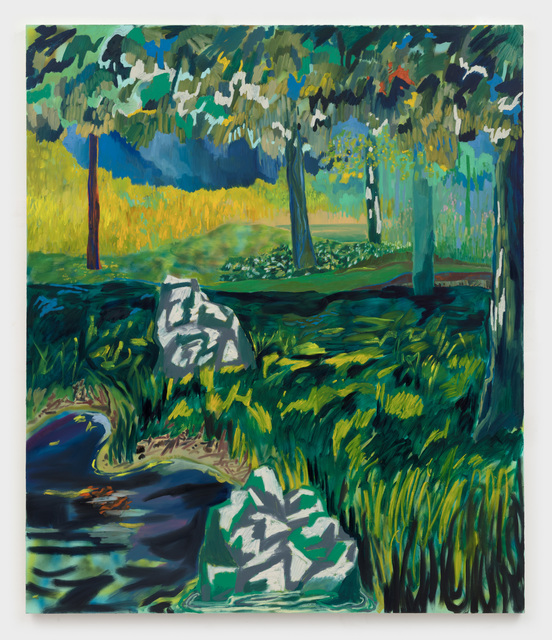 Shara Hughes, ‘Peace in Pieces’, 2019, Painting, Oil and acrylic on canvas, Pilar Corrias Gallery