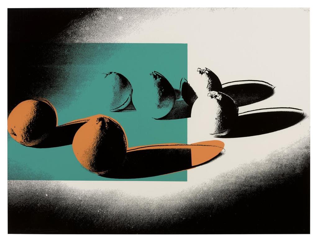 Andy Warhol - Space Fruit: Oranges