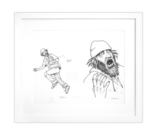 Todd Francis, ‘“VAGRANT ALL STARS” CENTER FIELD/ LEFT FIELD’, Subliminal Projects