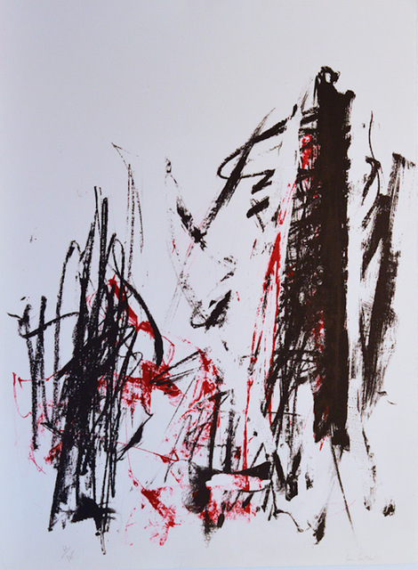 Joan Mitchell, ‘Arbres (Black and Red)’, 1991-1992, F.L. Braswell Fine Art