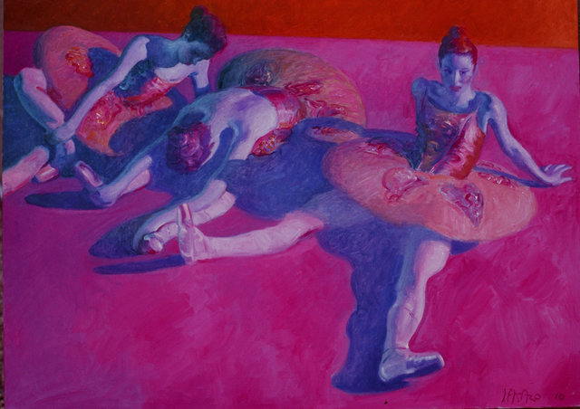 John Asaro, ‘Rose and Grey Dancers’, ca. 2016, Ethos Contemporary Art