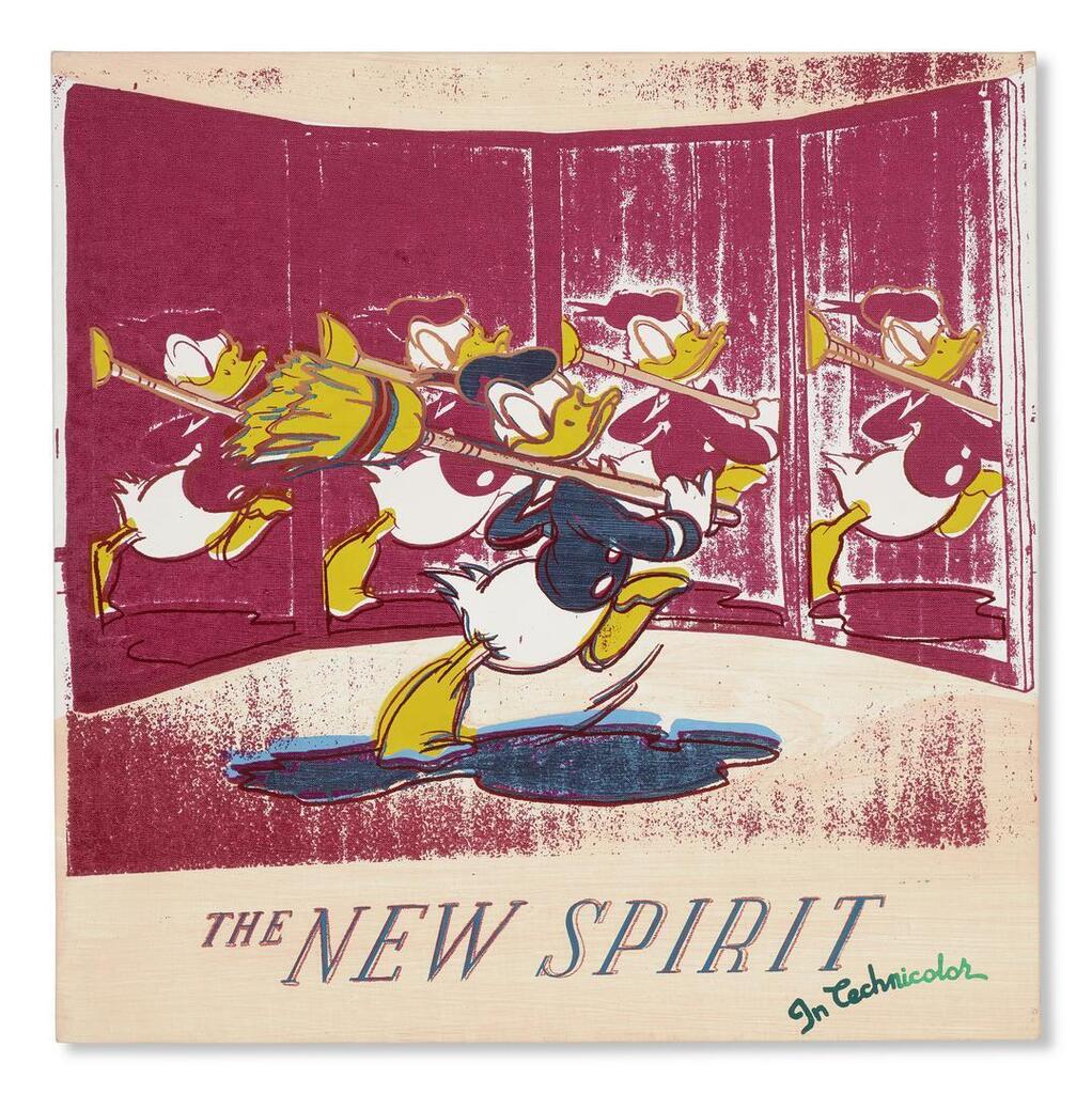 Andy Warhol - The New Spirit (Donald Duck)