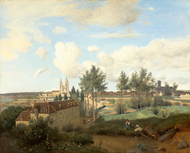 Jean-Baptiste-Camille Corot, ‘Soissons seen from Mr. Henry's factory’, 1833, Kröller-Müller Museum