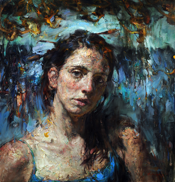 Victor Wang, ‘Blue Reflection’, 2017, Duane Reed Gallery