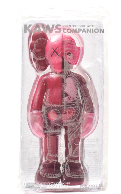 KAWS, ‘COMPANION BLUSH (Flayed)’, 2017, Sculpture, Painted Cast Vinyl, Silverback Gallery
