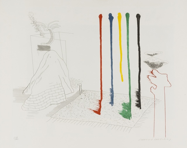 David Hockney, ‘I Say They Are (from The Blue Guitar) (MCA Tokyo 193)’, 1976-77, Forum Auctions