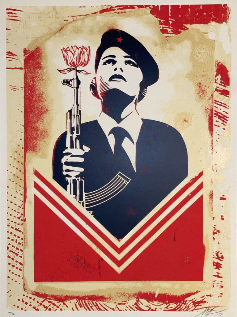 Peace Guard Two "Lisbon" Edition by Shepard Fairey