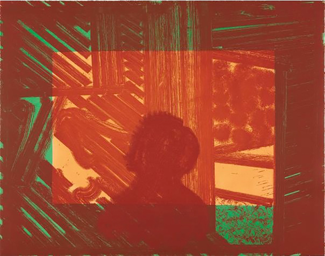 Howard Hodgkin, ‘Artist and Model’, 1980, Print, Etching, Jim Kempner Fine Art