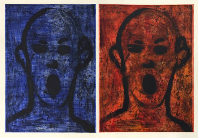 Jim Dine, ‘Two Poets Singing Beautifully’, 2016, Jonathan Novak Contemporary Art