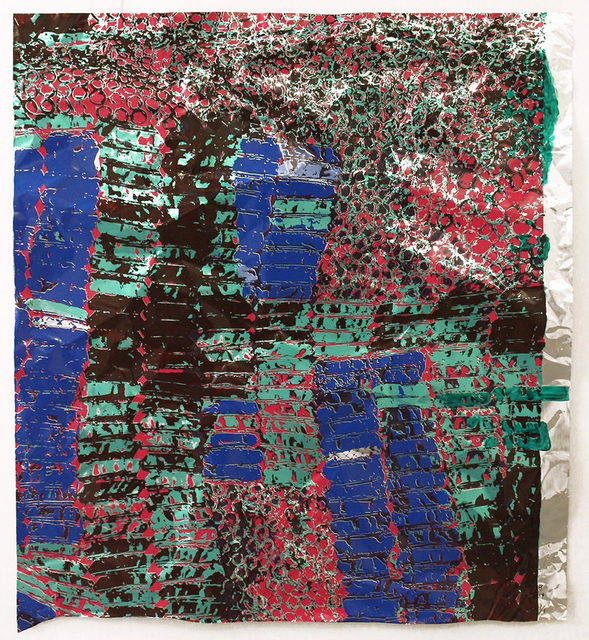 El Anatsui, ‘Untitled (with Green) ’, 2015, Zane Bennett Contemporary Art