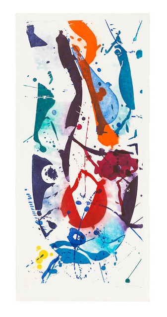 Sam Francis, ‘The Five Continents in Summertime’, 1984, Print, Aquatint, Christopher-Clark Fine Art