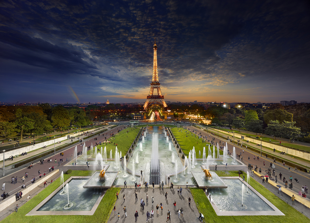 Stephen Wilkes, ‘Eiffel Tower, Paris’, 2013, Bryce Wolkowitz Gallery