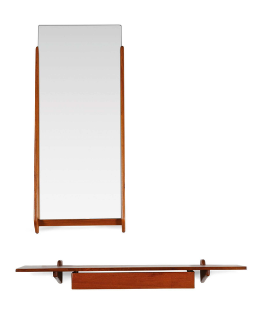 Kai Kristiansen, ‘Miror and shelf’, circa 1960, Aguttes
