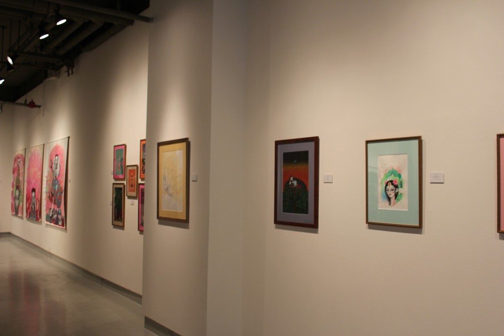 Installation view of "Empowering the Extraordinary Dakinis" at Tibet House US, New York (2016). Image courtesy of Tibet House US Installation view of "Empowering the Extraordinary Dakinis" at Tibet House US, New York (2016). Image courtesy of Tibet House US