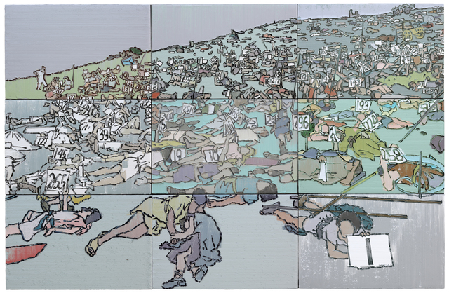 Li Songsong, ‘Historical Materialism’, 2014, Painting, Oil on canvas, Pace Gallery