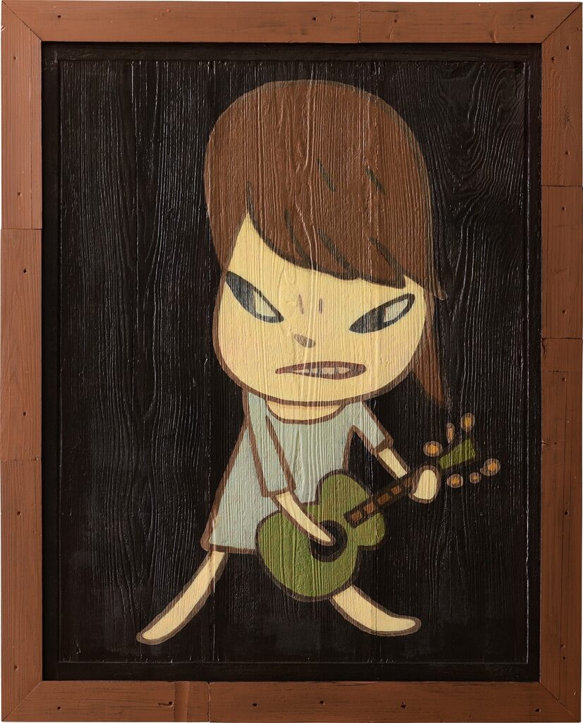 Yoshitomo Nara - Guitar Girl