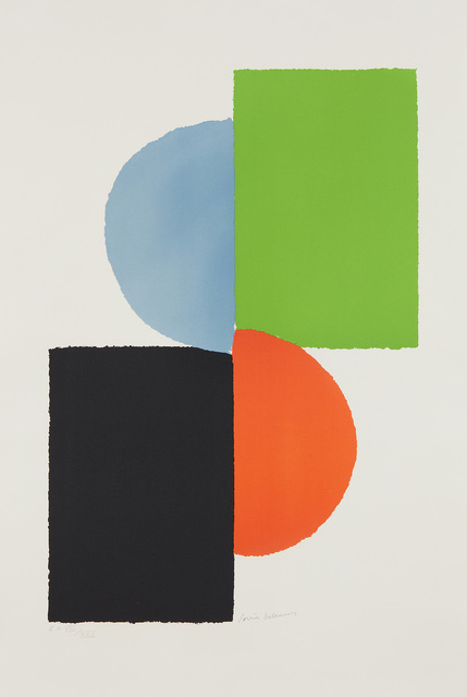 Sonia Delaunay, ‘La Rochelle’, 1970, Print, Lithograph in colors, on wove paper, with full margins., Phillips