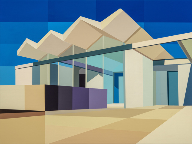Andy Burgess, ‘Wexler House with ZigZag Roof’, 2017, Fabrik Projects Gallery