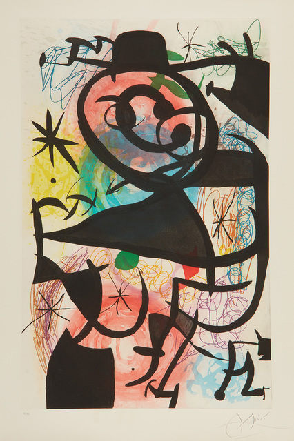 Joan Miró, ‘Le Pitre rose (Pink Clown)’, 1974, Phillips