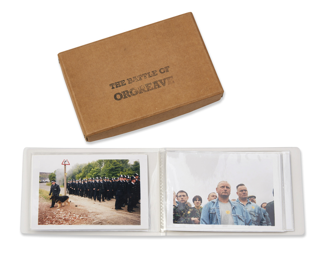 Jeremy Deller, ‘The Battle of Orgreave’, 2001, Books and Portfolios, The complete album of nineteen chromogenic prints on fujicolour professional paper, mounted in a titled plastic album, Roseberys