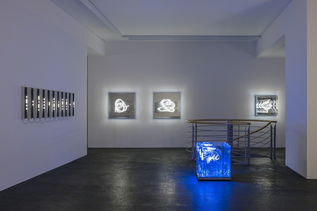 Brigitte Kowanz »Codes and Cables« | Photo: Wolfgang Stahl Brigitte Kowanz »Codes and Cables« | Photo: Wolfgang Stahl