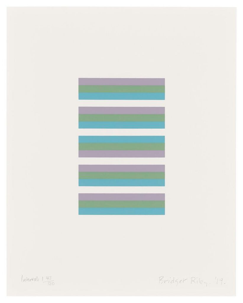 Bridget Riley - Intervals 1