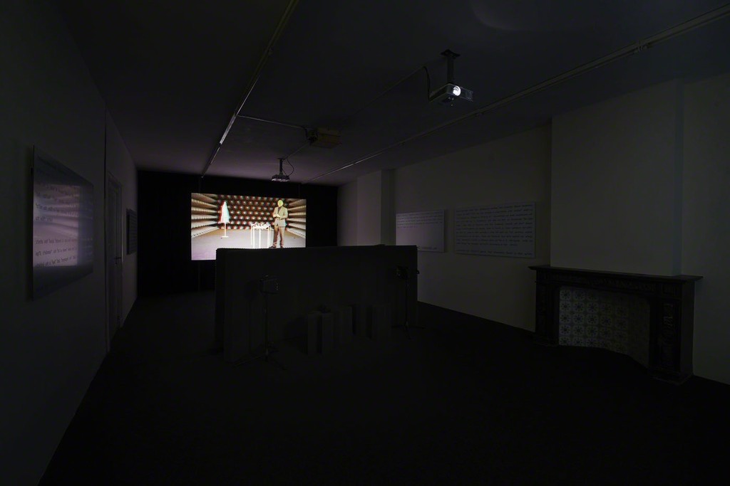 Gary Hill, The Psychedelic Gedankenexperiment, Mixed media installation 3D version, 2010-11 Gary Hill, The Psychedelic Gedankenexperiment, Mixed media installation 3D version, 2010-11