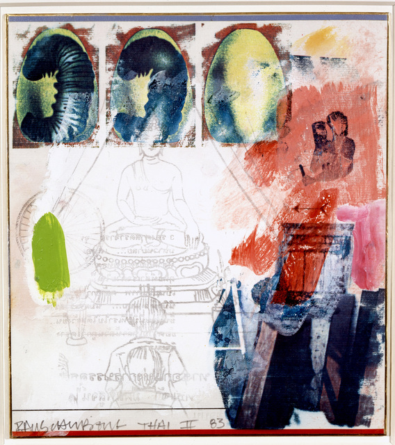 Robert Rauschenberg, ‘Thai II’, 1983, Academy Art Museum