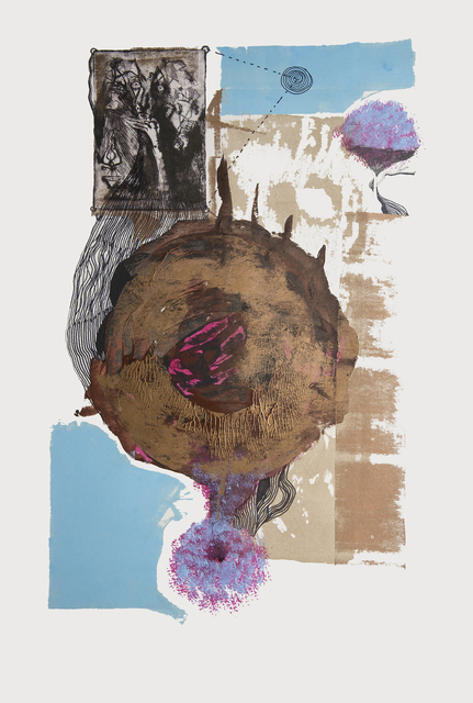 Frank David Valdés, ‘Arithmetic’, 2018, Painting, Mixed media on paper, ArteMorfosis - Cuban Art Platform