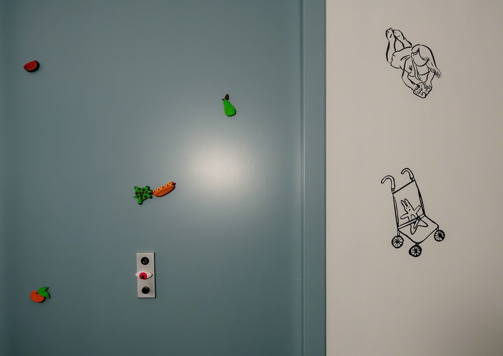 Installation view of "Hallway Hijack" at The Brooklyn Rail Curatorial Projects, New York (2016). Photo credit: Miguel de Guzman Installation view of "Hallway Hijack" at The Brooklyn Rail Curatorial Projects, New York (2016). Photo credit: Miguel de Guzman