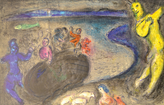 Marc Chagall, ‘Captain Bryaxis's Dream’, 1961, Print, Original lithograph printed in colors on Arches wove paper., Galerie d'Orsay