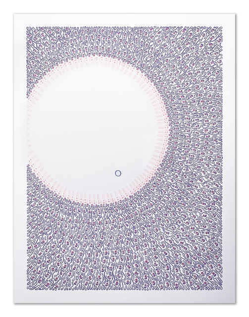 Andreas Stylianou, ‘Venus Transit’, 2020, Drawing, Collage or other Work on Paper, Coloured Pencil on Paper, Pop Fine Art