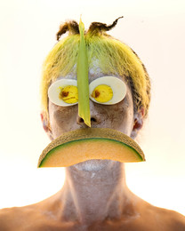 Masking, Egg Mask, p56 from Indigenous Woman