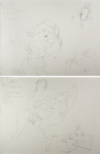 Danica Phelps, ‘Two works of art’, Drawing, Collage or other Work on Paper, Rago/Wright