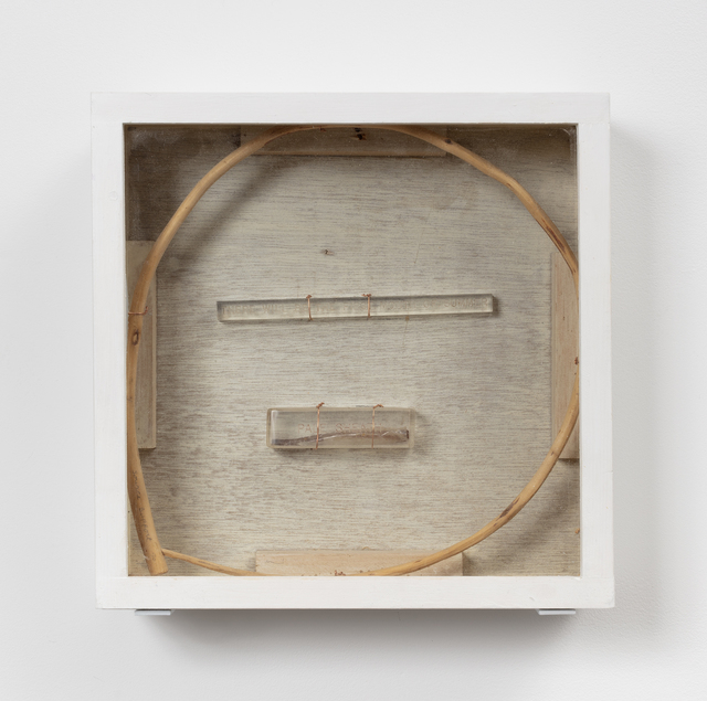 Robert Kinmont, ‘48 Laws ’, 1968-2018, Sculpture, Wood, glass, willow, resin, wire, Alexander and Bonin