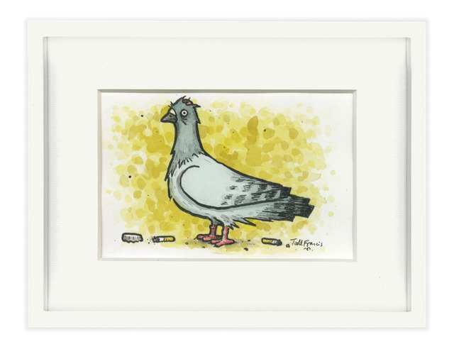 Todd Francis, ‘SMALL PIGEON PAINTING’, 2017, Subliminal Projects
