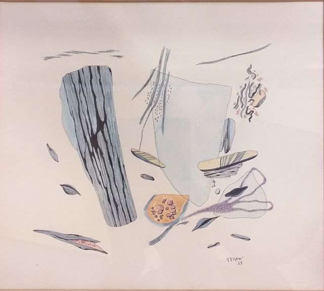 Toyen Toyen Abstract Composition Executed In Black Ink And Watercolours 1933 1933 Available For Sale Artsy