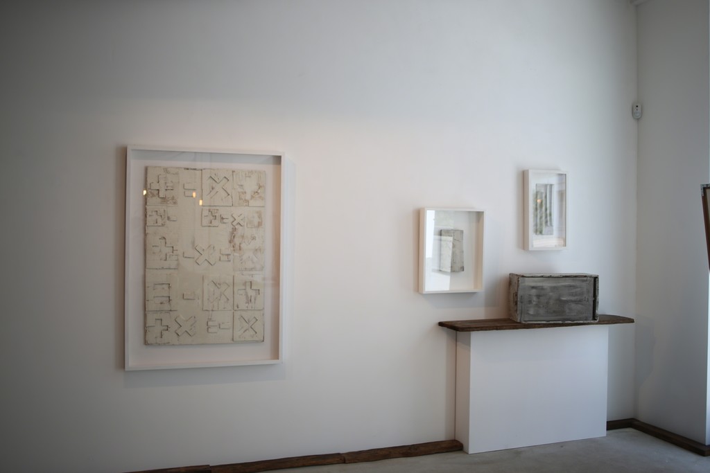Installation view, Herbert Zangs, White is the loneliest colour, Engelage & Lieder, 2016 Installation view, Herbert Zangs, White is the loneliest colour, Engelage & Lieder, 2016
