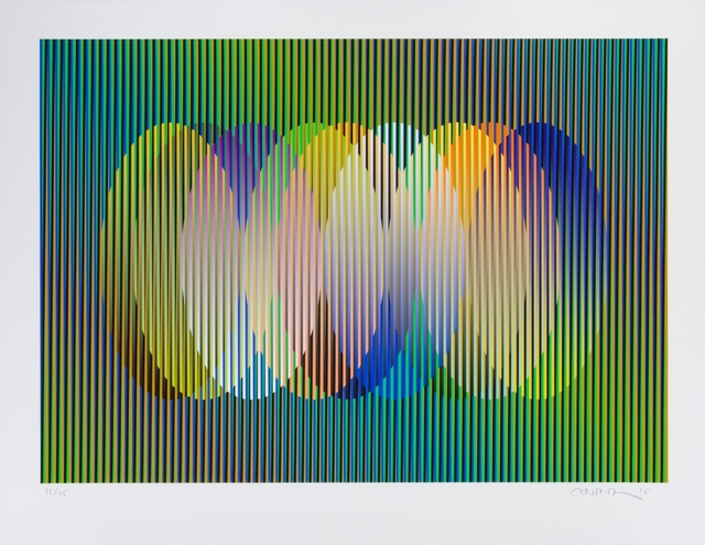 Carlos Cruz-Diez, ‘Serie Cardíaca Oval 2’, 2015, Marion Gallery